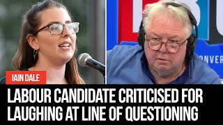 Senior Labour candidate criticised for laughing at Nick Ferrari's line of questioning | LBC