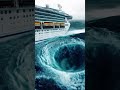 Cruise Ship vs Whirlpool: Can It Escape?! 🌪️