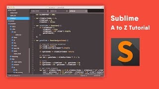 Sublime Tutorial a to z ( 5 ) how to create Sublime Snippet - 1