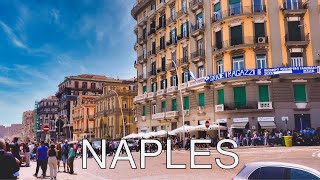 🇮🇹 4K Walking Tour along the STUNNING Naples Seafront. Napoli Celebrates winning the Scudetto!