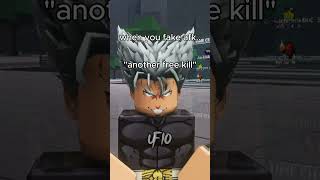 When you fake being AFK in ROBLOX Saitama Battlegrounds