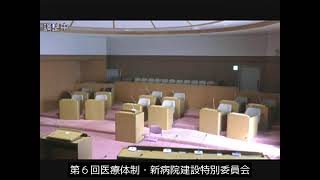 第６回医療体制・新病院建設調査特別委員会