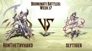 RonTheTryhard (Zasalamel) VS slytiger (Talim) - BB: Week 17 (30.07.2020)