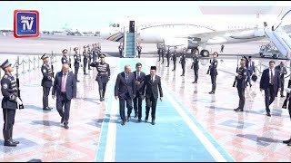 Anwar tiba di Uzbekistan untuk lawatan rasmi tiga hari