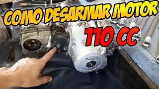 Como desarmar motor 110CC