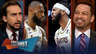 Lakers fall to Clippers despite LeBron’s 46-8-7, AD set to rejoin team | NBA | FIRST THINGS FIRST