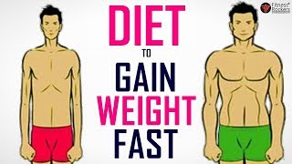 How to Gain Weight Fast | Diet Plan For Weight Gain (Men & Women) | Fitness Rockers