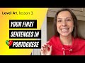 How to introduce yourself in European Portuguese | Talk about your origin, nationality and job