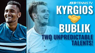 Nick Kyrgios vs Alexander Bublik: Two Unpredictable Tennis Talents!