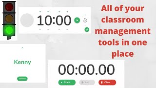 Classroomscreen Overview for In Person and or Virtual Classrooms