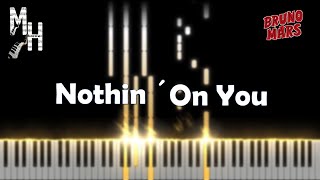 B.o.B ft. Bruno Mars - Nothin' On You | Piano Cover + Sheets + MIDI | Magic Hand