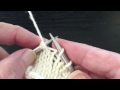 Fixing Mistakes - Unknit or Tink  K2tog
