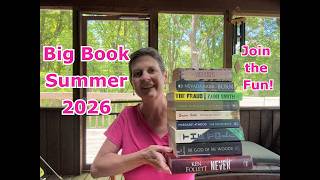 The 2026 #BigBookSummer Reading Challenge! This annual reading event is easy & chill, like summer!