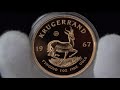 south africa 1967 50th anniversary vintage krugerrand 1 oz proof gold coin