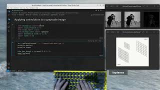 Basic Image Processing with Python - Applying Convolution To Grayscale Image | ASMR