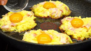 Amazing Breakfast Idea with Potato Pancakes and Bacon