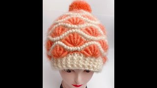 Handmade Irish crochet hat free tutorial