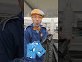 Blippi Learns How To Recycle! | #shorts #blippi #blippishorts