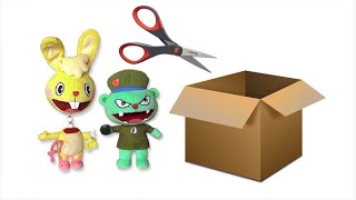 Happy Tree Friends Plush toys by Fun 4 All Unboxing \u0026 Review