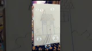 Short House drawing | House colors | House Art | Home sweet Home | Easy drawing house