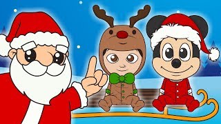 FIVE LITTLE BABIES CHRISTMAS 🛷 Christmas songs for kids | Nursery Rhymes