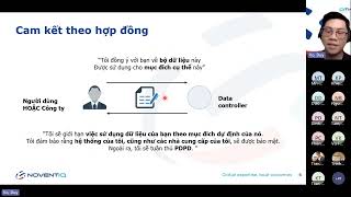 Webinar Bảo vệ dữ liệu - Tuân thủ nghị định 13/2023/NĐ-CP​