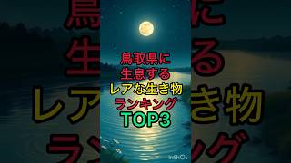 鳥取県に生息するレアな生き物ランキングトップ3#生き物#ランキング#鳥取県