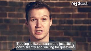 What's the worst thing you can do at an interview?