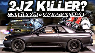 Baddest R32 GTR in the USA?! 1000+HP Street Pulls and Dyno (PPG Sequential is INSANE!)