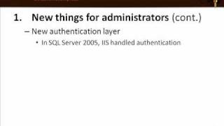 New Features in SQL Server 2008/R2 Reporting Services (Part 1)
