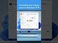 Which color mouse cursor are you using? #microsoft #windows11 #windowstips #shorts