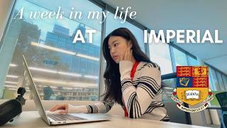 A Week in My Life at Imperial College London | business school, fall in London, study sessions 🍂📚