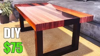 Incredibly cheap EPOXY TABLE build. DIY woodworking fraud??