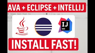 Install Java JDK + Eclipse + IntelliJ — Complete Setup Guide (2025)