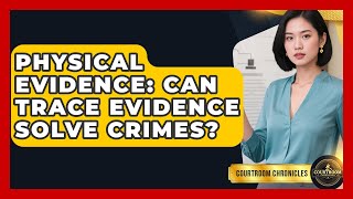 Physical Evidence: Can Trace Evidence Solve Crimes? - Courtroom Chronicles
