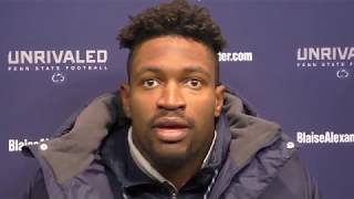 Penn State's Jason Cabinda on defensive communication after injuries