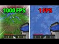 MLG water bucket with 1000 fps vs 1 fps