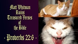 Matt Whitman Ruins Treasured Verses of the Bible (Proverbs 22:6) | No. 6