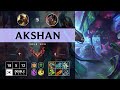 Akshan Mid vs Twisted Fate - KR Grandmaster Patch 14.12