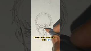 Make anime face like a pro #song #newmusic #tutorial #drawing #anime #how