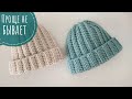 THE SIMPLE CROCHET HAT \ Crochet voluminous hat