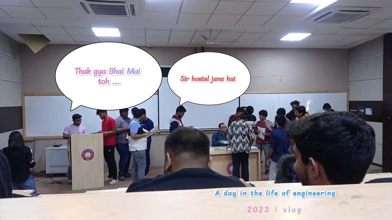 A Day In The Life Of Engineering Student рџґґ Youtube