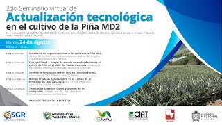 2do Seminario virtual de Actualización Tecnológica en el cultivo de Piña MD2