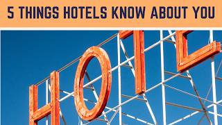 5 Things Luxury Hotels Know About You Before You Check In |Hospitality Insiders | #luxuryhotel