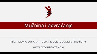 Mučnina i povraćanje