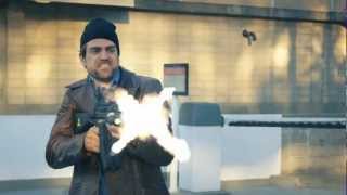 Muzzle flash auto fire test