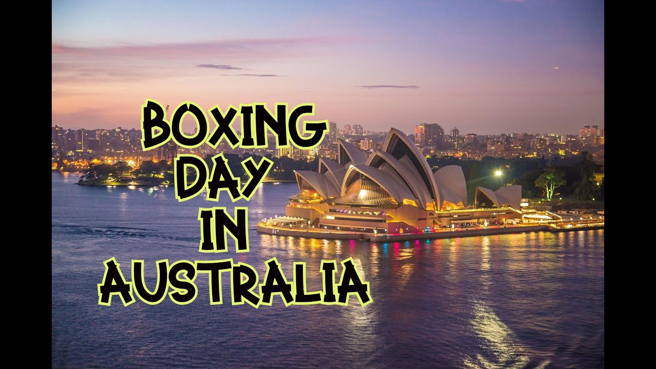 Boxing Day In Australia - YouTube