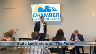 Local state legislators guests at The Forum