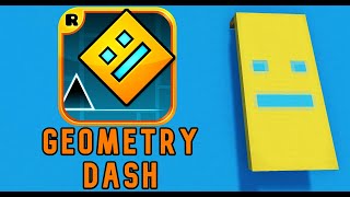 How to make a GEOMETRY DASH banner in Minecraft!