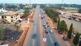 Beautiful Sunyani - The Cleanest city in Ghana.. Sunyani from above Drone shots of sunyani